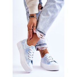 Lee Cooper Platform Sneakers LCW-23-31-1782L Blue 2