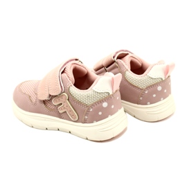 Evento Girls' Velcro Sports Shoes 23DZ23-5917 pink white 6 Evento Girls' Velcro Sports Shoes 23DZ23-5917 pink white 6