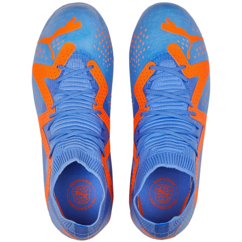 Puma Future Match FG/AG Jr 107195 01 football shoes blue 1