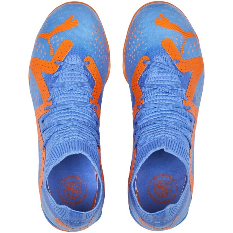 Puma Future Match TT+Mid Jr 107197 01 football shoes blue blue 1