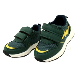 Evento Boys' sports shoes for Velcro 23Dz23-5916 green 3 Evento Boys' sports shoes for Velcro 23Dz23-5916 green 3
