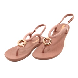 Flip-flop sandals with decoration Ipanema 83415 AG932 pink 3 Flip-flop sandals with decoration Ipanema 83415 AG932 pink 3