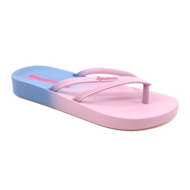 Women's flip-flops recreational ipanema 83385 AJ183 pink-blue 1