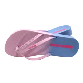 Women's flip-flops recreational ipanema 83385 AJ183 pink-blue 4 Women's flip-flops recreational ipanema 83385 AJ183 pink-blue 4