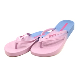 Women's flip-flops recreational ipanema 83385 AJ183 pink-blue 3