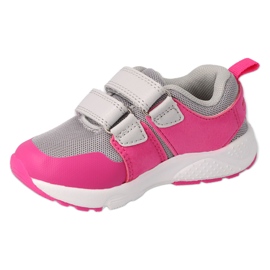 Children's sports Befado with Velcro, gray and pink, 516X247 3