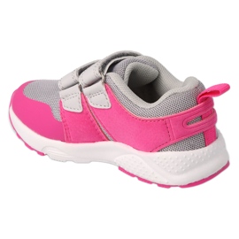 Children's sports Befado with Velcro, gray and pink, 516X247 2