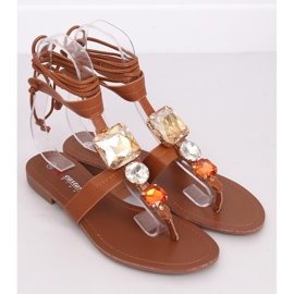Seastar Vashti Camel Stone Sandals brown 1