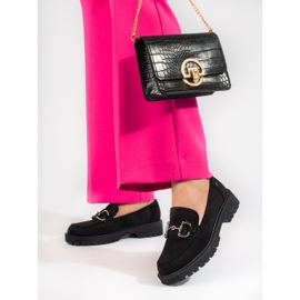 W. Potocki Black suede loafers from Potocki 1