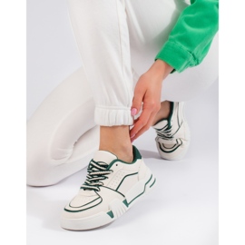 Women's white Shelovet sneakers 1