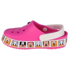Crocs Fl Minnie Mouse Band Clog T Jr 207720-6QQ pink 1