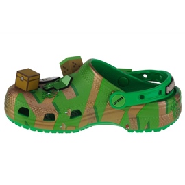 Crocs Elevated Minecraft Classic Clog Jr. 208473-90H green 1