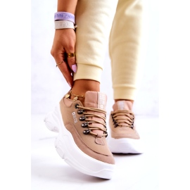 Women's sports shoes Sneakers Big Star JJ274A222 Beige 2 Women's sports shoes Sneakers Big Star JJ274A222 Beige 2