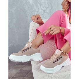 Women's sports shoes Sneakers Big Star JJ274A222 Beige 1