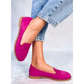 Women's loafers Ponchet Fuchsia pink 2