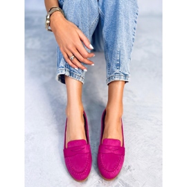 Women's loafers Ponchet Fuchsia pink 1