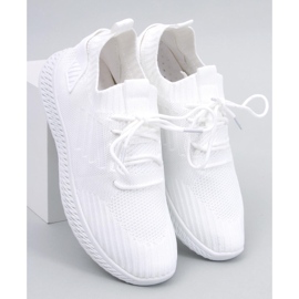 BM Sigart Blanco sock sports shoes white 1
