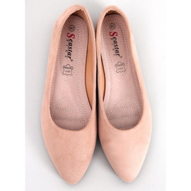 BM Keys Khaki leather insole ballerinas beige 2