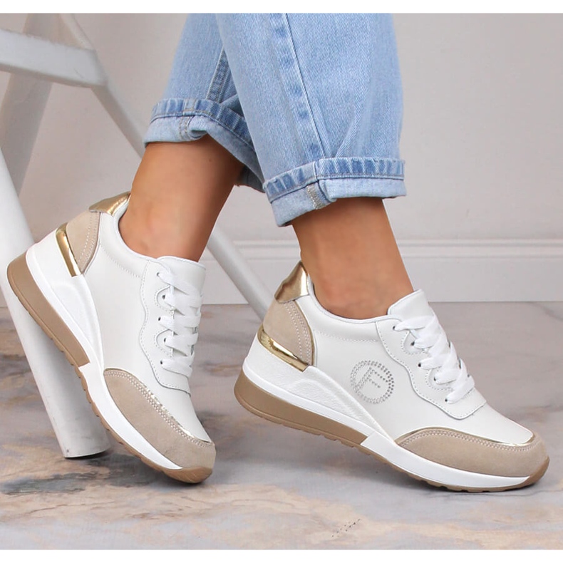 Women's multicolor leather sport shoes Filippo DP4660 multicolored 1