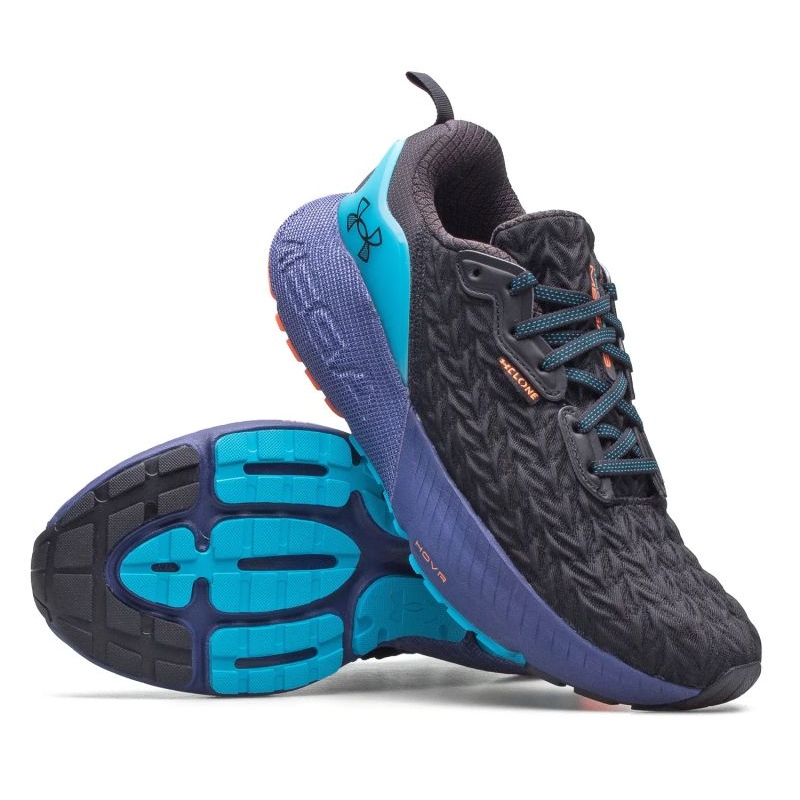 Under armour 2025 black running shoes
