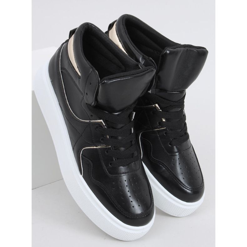 Erva Black high-top sneakers 1