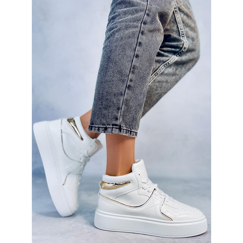 Erva White high-top sneakers 2