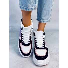 BM Storm BLACK / PURPLE high-top sneakers 1