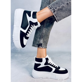 BM Storm BLACK/WHITE high-top sneakers 2