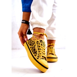 Women's Sneakers Pantera Big Star JJ274616 Yellow 2