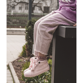 Children's Classic High Sneakers Big Star LL374003 Pink 1 Children's Classic High Sneakers Big Star LL374003 Pink 1