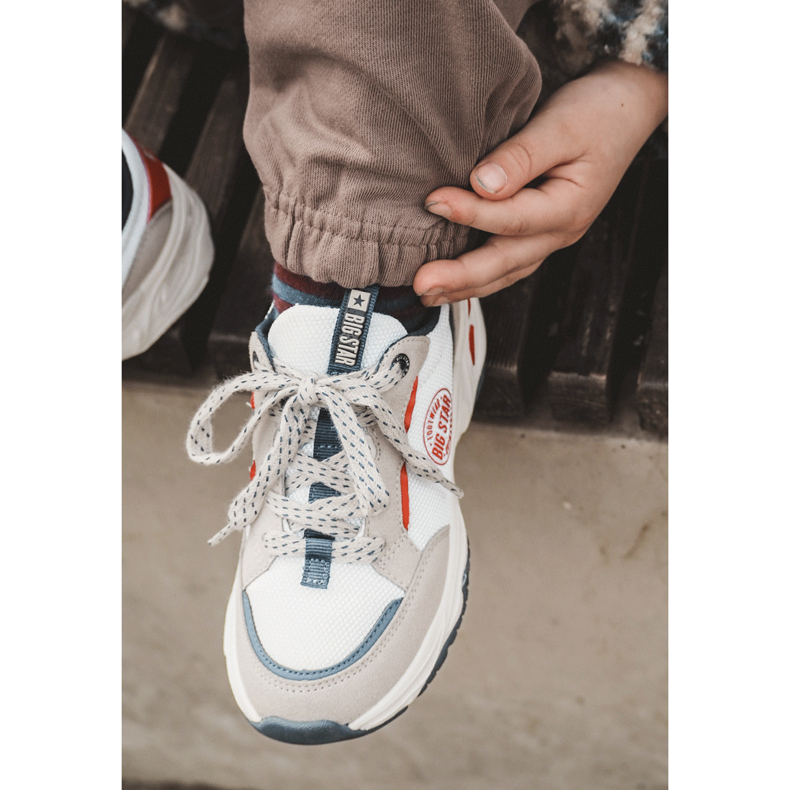 Children's Sports Shoes Memory Foam System Big Star JJ374269 White 2 Children's Sports Shoes Memory Foam System Big Star JJ374269 White 2