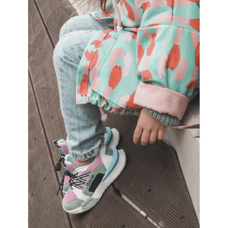Children's Sports Shoes Memory Foam System Big Star LL374219 Pink-Green 1