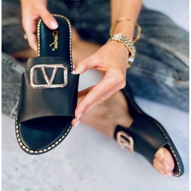 BM Tonya Black women's slippers 2 BM Tonya Black women's slippers 2