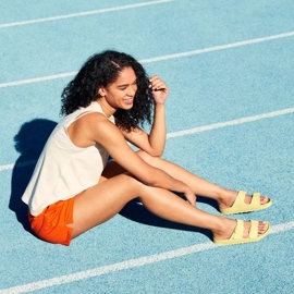 Birkenstock Arizona EVA 1022466 yellow flip -flops 2