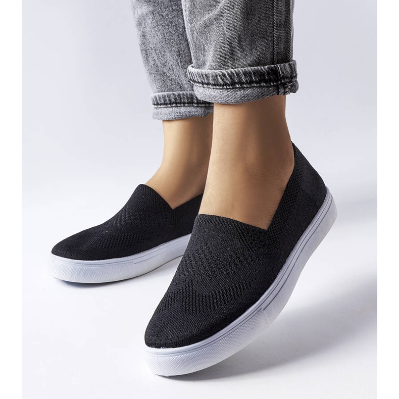 PA1 Black slip-on sneakers from D'Aubigné 1