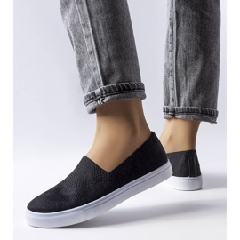 PA1 Black slip-on sneakers from D'Aubigné 2