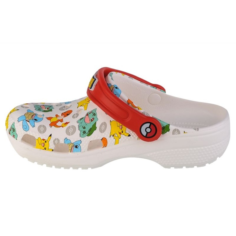 Crocs Pokemon Classic Kids Clog Jr 207739-94S slippers white 1