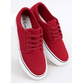 Ming Red women's sneakers 1