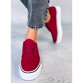 Ming Red women's sneakers 2