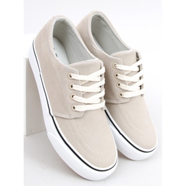BM Ming Beige women's sneakers 1