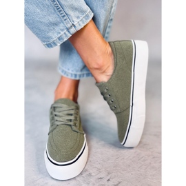 BM Ming Green women's sneakers 1 BM Ming Green women's sneakers 1