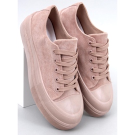 Curtis Khaki platform sneakers beige 1