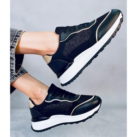 Breland Black women's sneakers 1