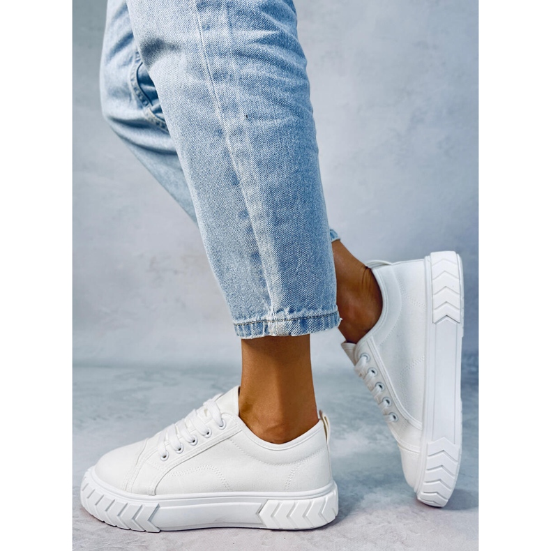 PA1 Hampton White women's platform sneakers 2 PA1 Hampton White women's platform sneakers 2