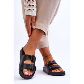Women's Platform Slippers Black Vertigo 2