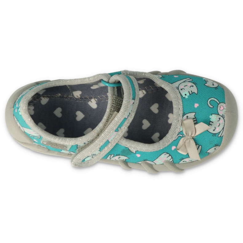 Befado children's shoes speedy 109P238 grey green 3