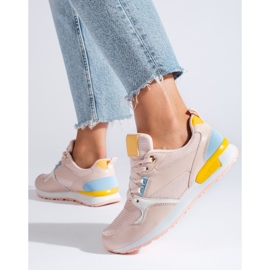 Women's sports shoes Shelovet pink 1 Women's sports shoes Shelovet pink 1