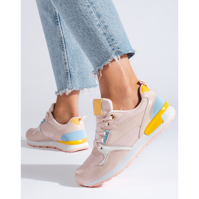 Women's sports shoes Shelovet pink 1 Women's sports shoes Shelovet pink 1