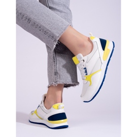 Shelovet women's sports shoes white 1