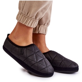 Women's Insulated Slippers Big Star KK274606 Black 4